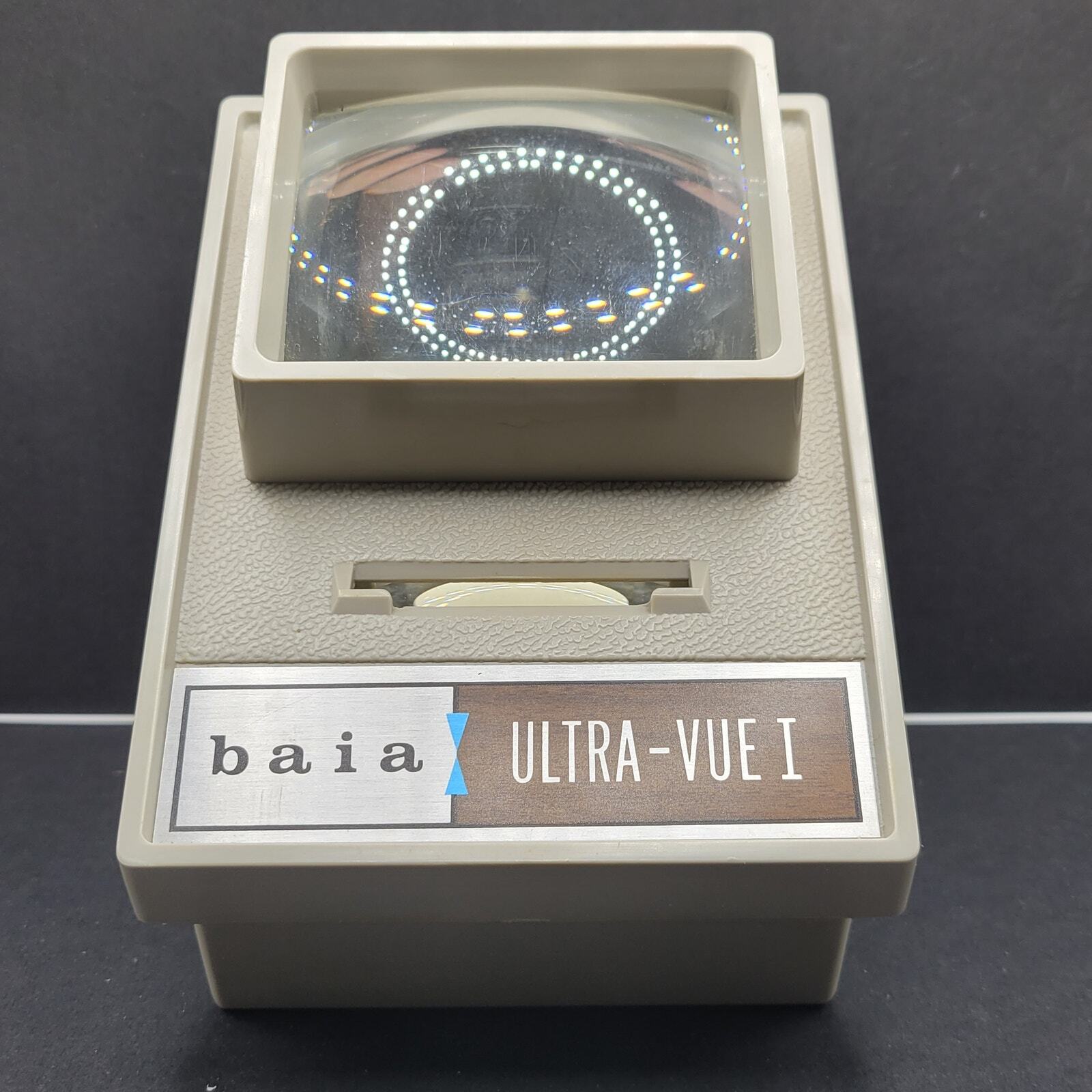 Baia ~ Ultra-Vue I ~ no lamp ~ parts only or decor