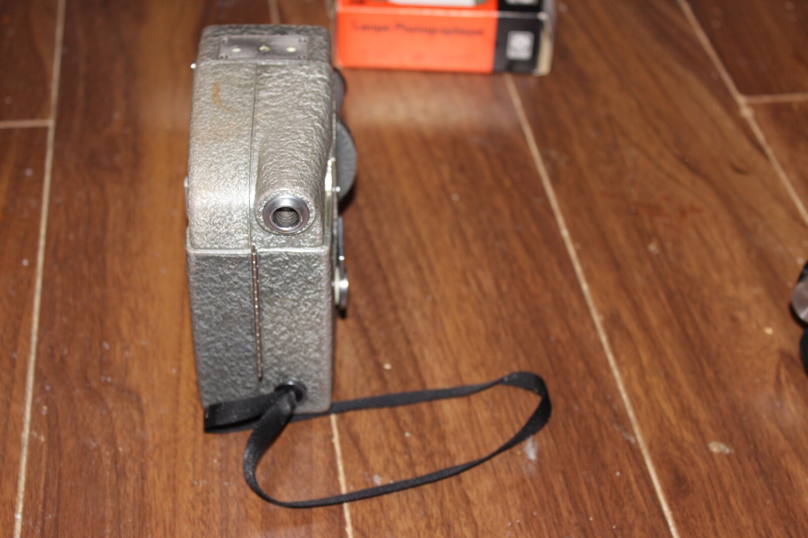 Tower Triple Lens 8MM Camera Model #T-185 & Sylvania Sun Gun Light With Case