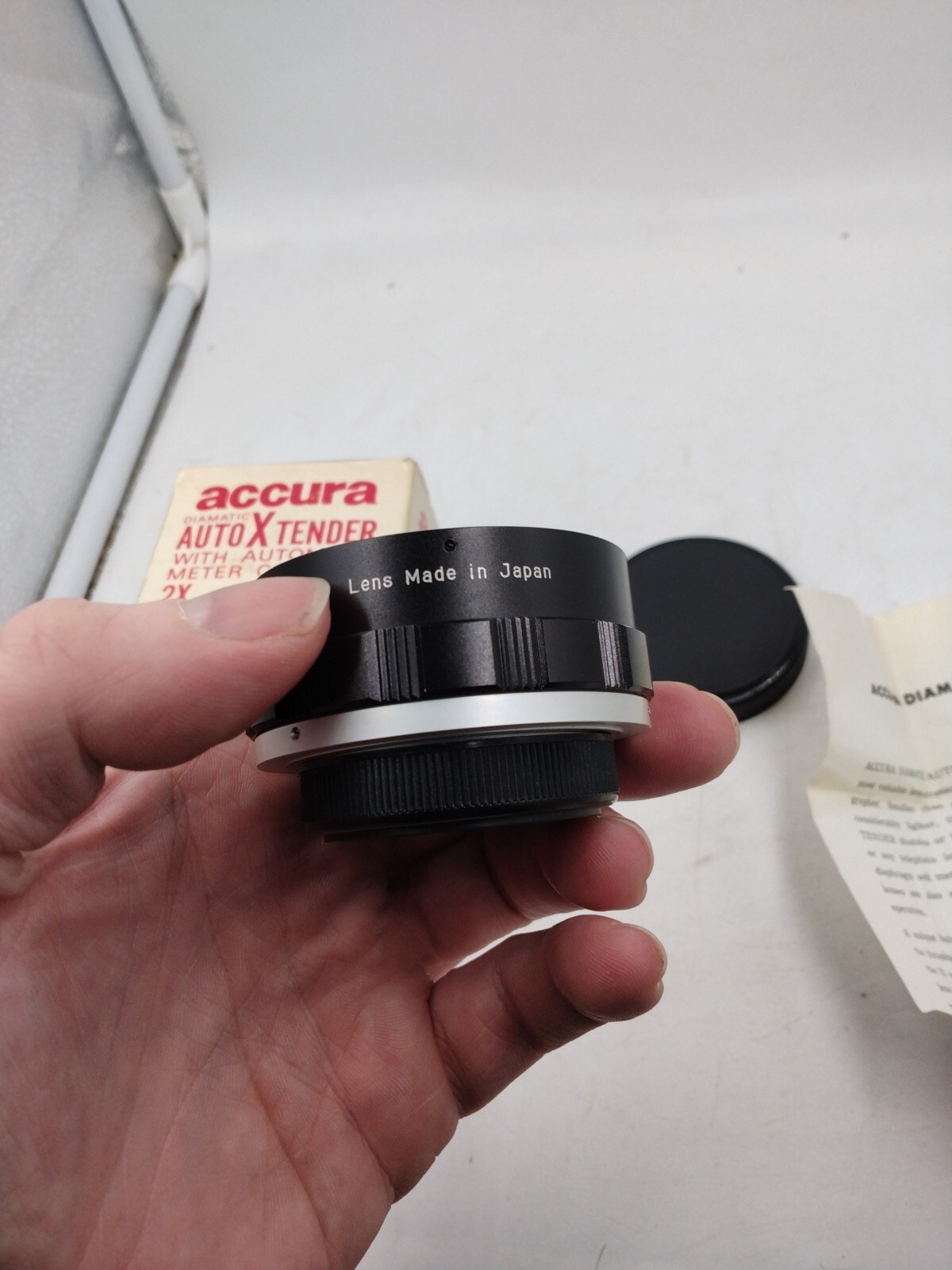 Accura Daliamatic Auto X Tender With Automatic Meter Coupling 2x For Minolta SRT