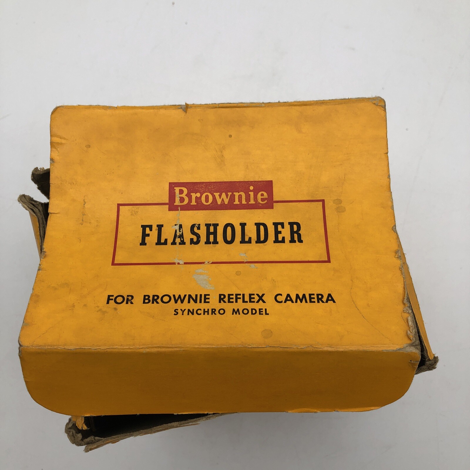 Vintage Kodak Brownie Flasholder for Brownie Reflex Synchro Model w/Original Box