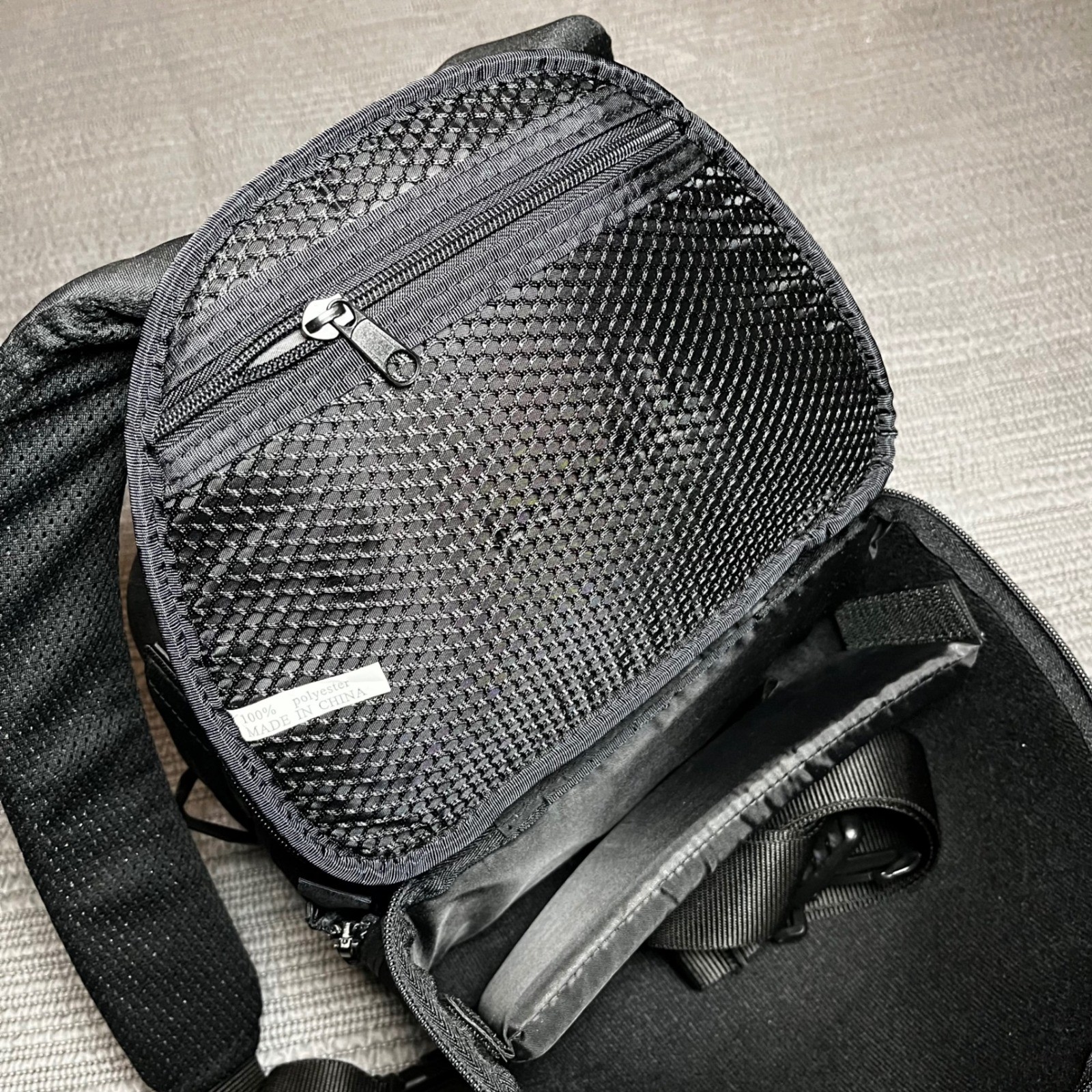 Vintage Polaroid Video Bag Camera Case Hardshell Padded Black NWT Retro Gear