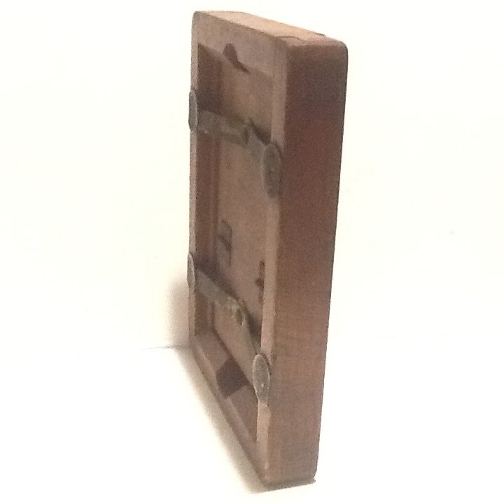 VINTAGE CAMERA PRINTING FRAME Wood Vintage ROCHESTER NY CAMERA #M