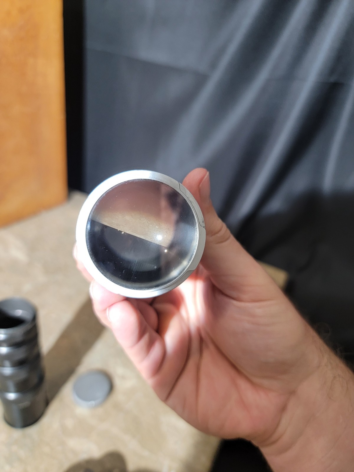 Leitz Wetzlar Microscope Camera Adapter w/ Summar Elmar 5cm Macro Lenses