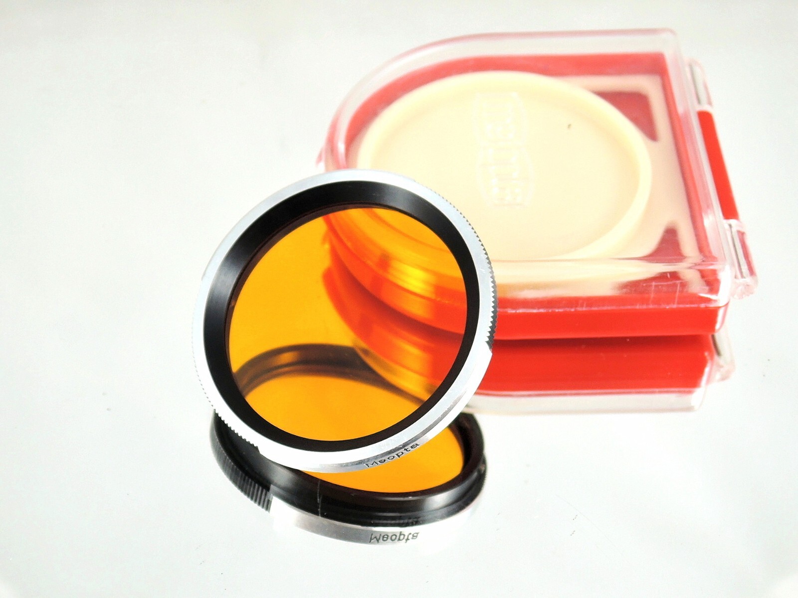 Flexaret G3 B36 Color Filter MEOPTA Genuine Accessories Bayonet Great Orange