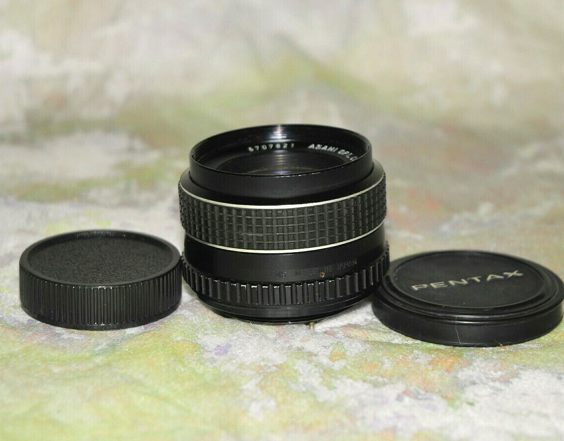 Pentax SMC Takumar 55mm f2 Lens M42 Screw Mount Sharp!