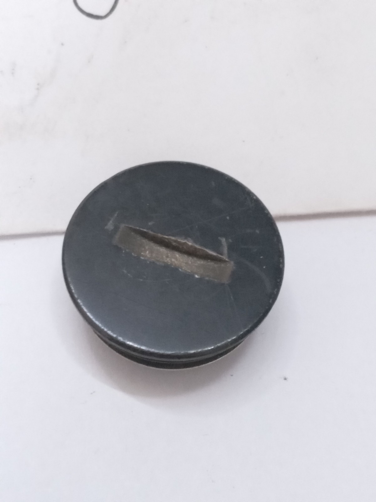Yashica FR 1 Film SLR Camera Battery Cap, Original Used Part Good