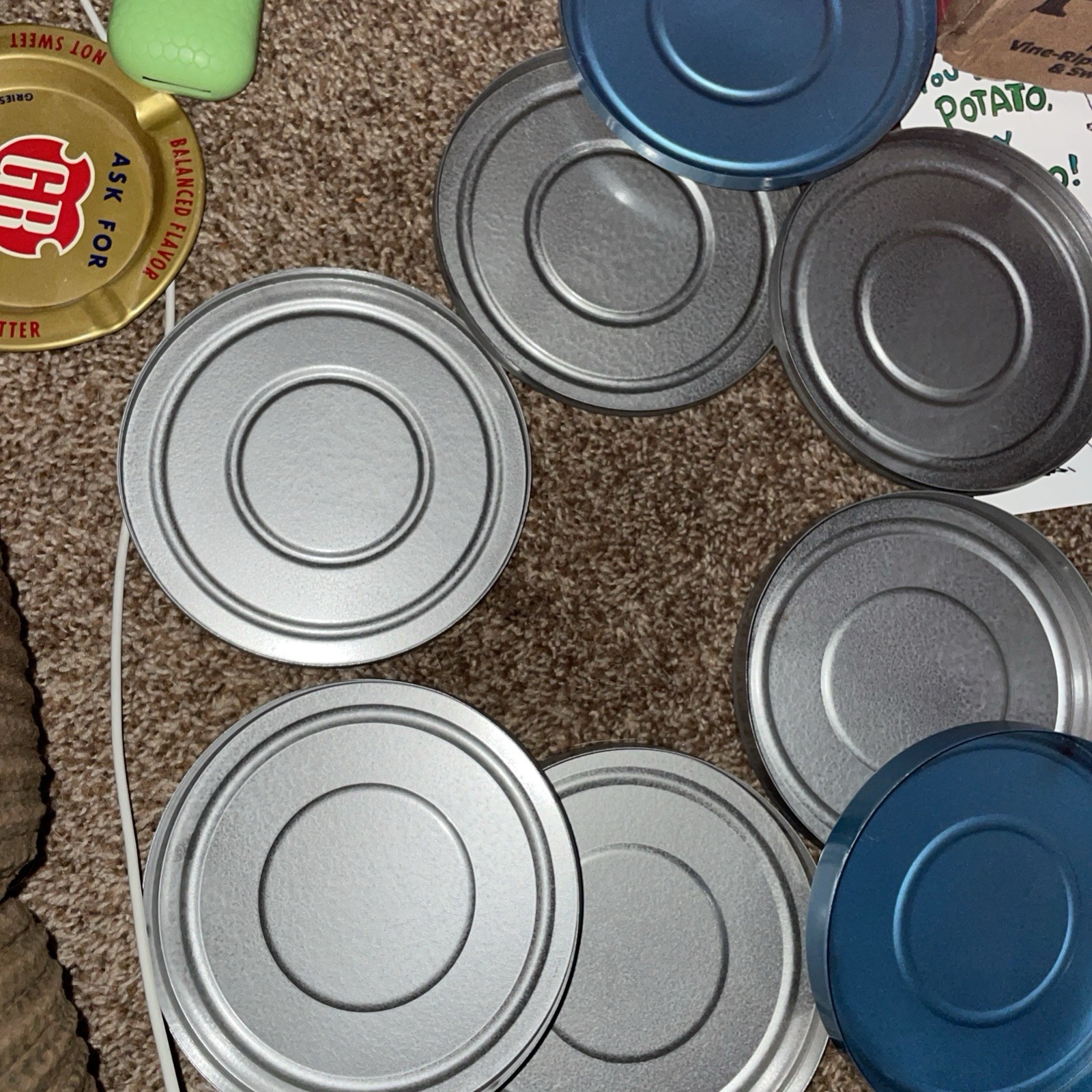 Lot Of 4 – 8mm 5” Film Cans