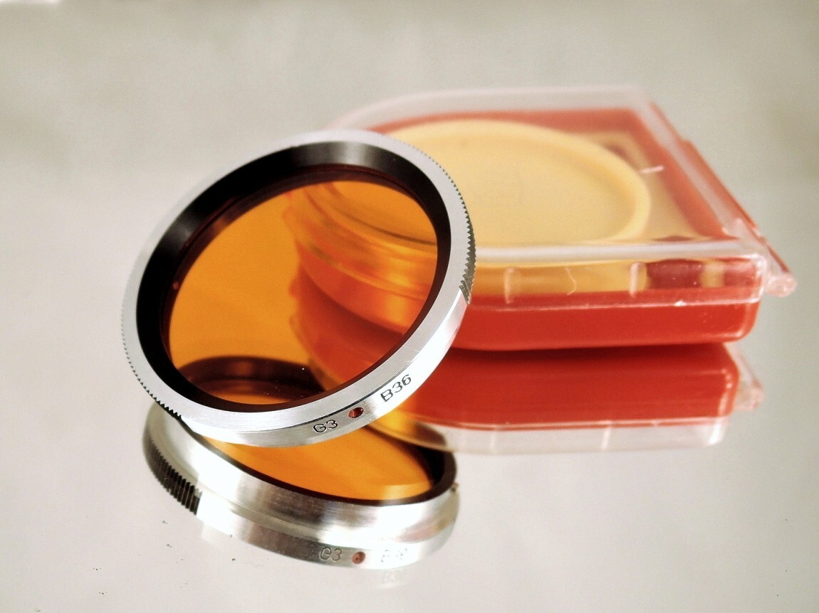 Flexaret G3 B36 Color Filter MEOPTA Genuine Accessories Rare+ The oldest version