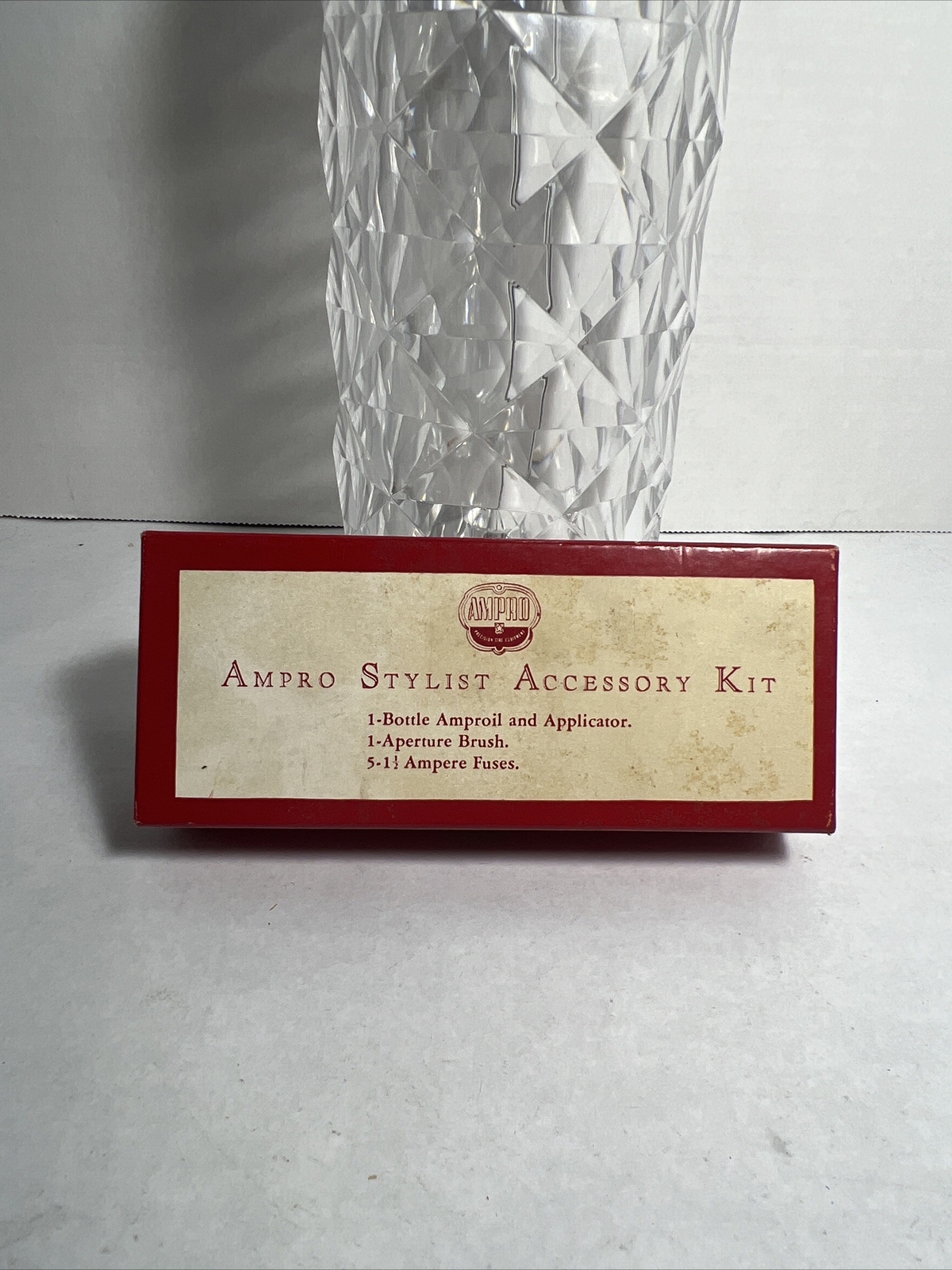 AMPRO Stylist Projector Accessory Kit: 1 Bottle Amproil, 5 Fuses w/Box NO BRUSH