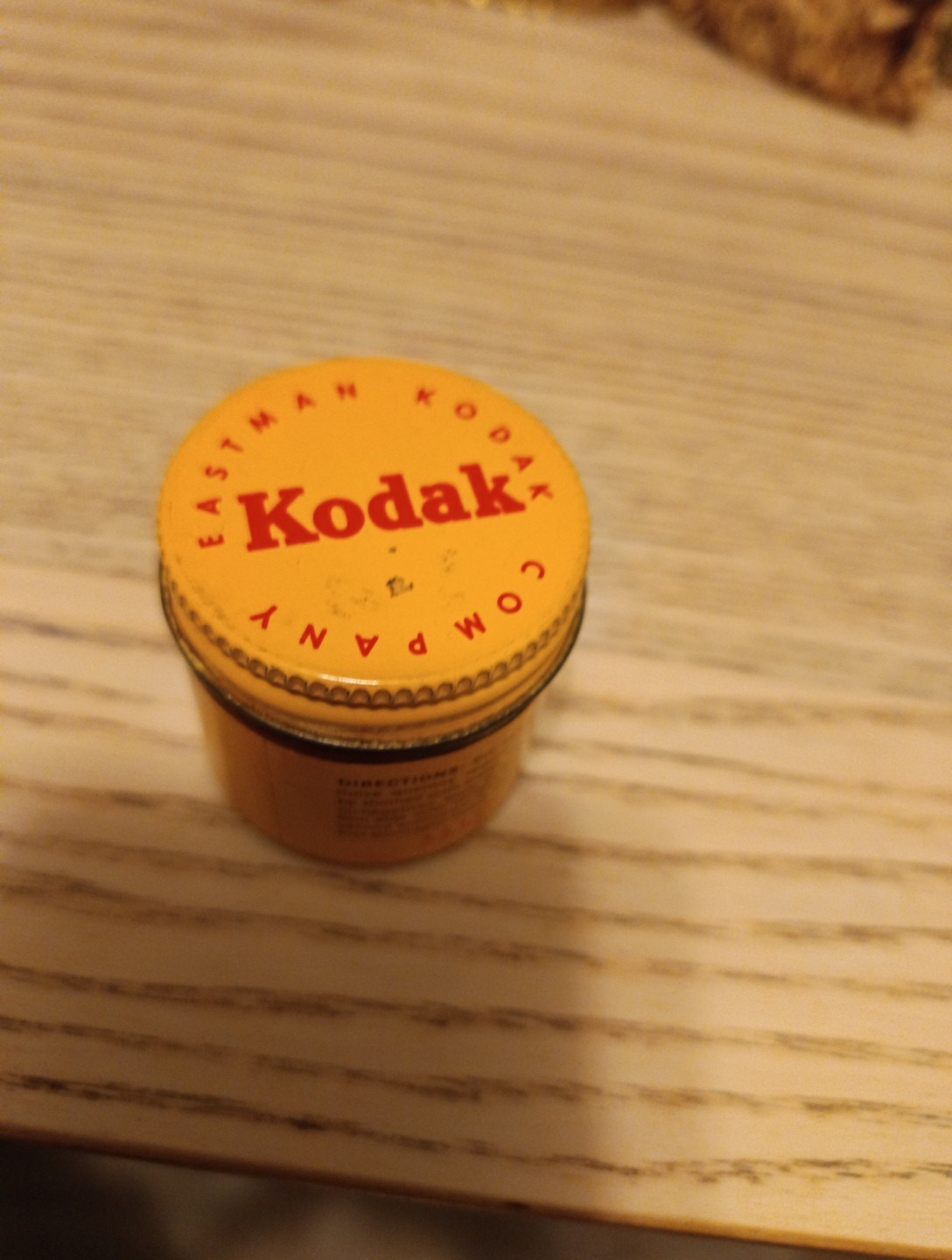 Vintage Eastman Kodak Co. Opaque Red Not Tested