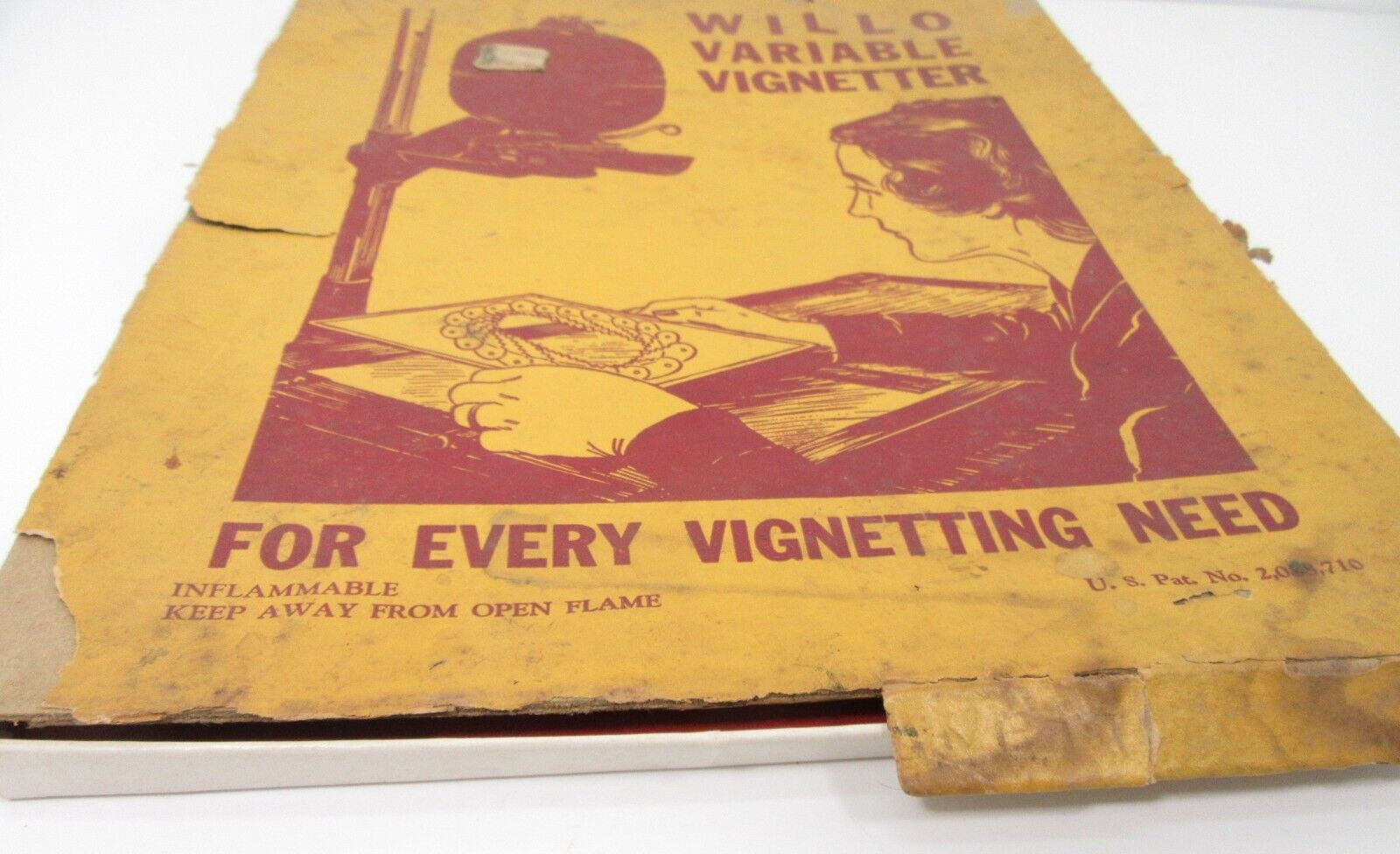 Willo Variable Vignetter Photography Filter for Camera in Box Vintage