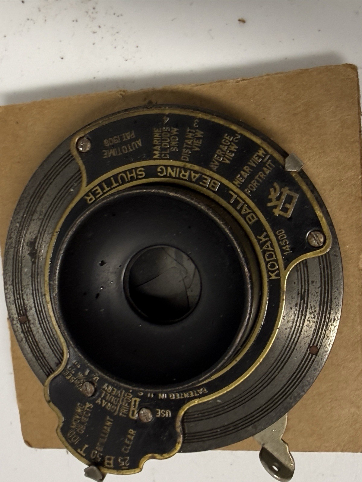 💙Antique Eastman KODAK Ball Bearing Camera Shutter Patd 1913 Rare HTF (CB6) NEW