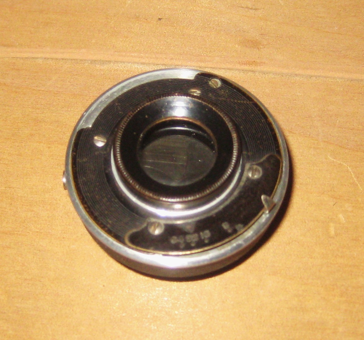 Vintage WOLLENSAK SHUTTER ASSEMBLY 2 lenses Aug. 13, 1912