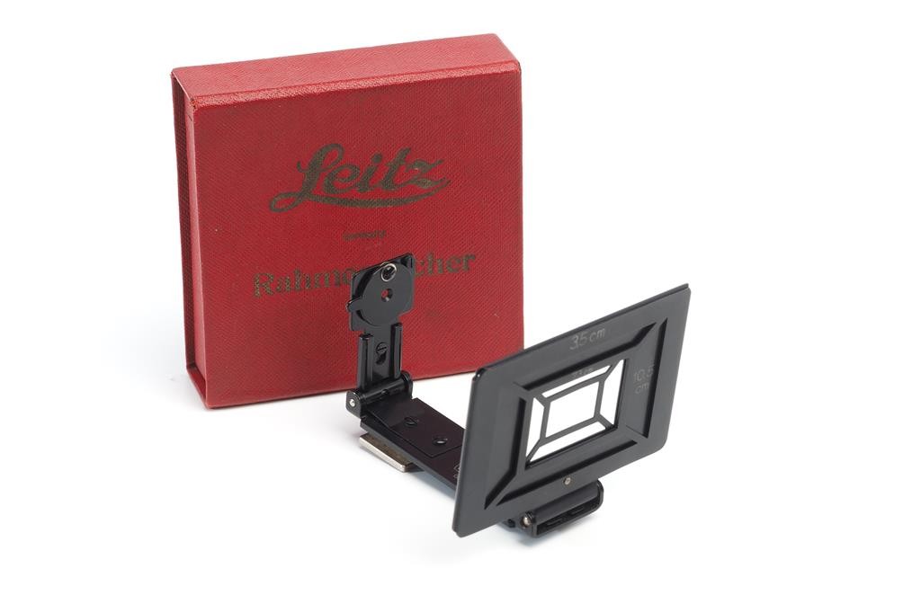 Leitz Leica RASAL Frame Finder Black With RASUK + RAMET 3.5-13.5