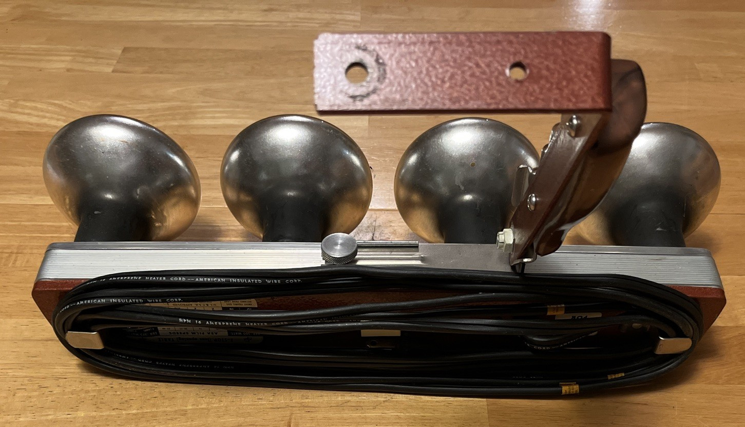 Vintage Electric Eye Bounce Lite-4 Bulb Photography Flood Light Bar-Tested/Works
