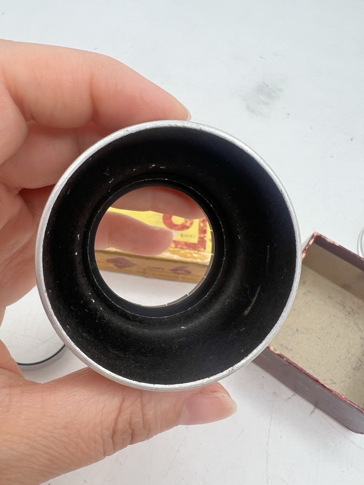 Lot Of Vintage Kodak,Planolite, Camera Accessories Filters, Adapters, Lens Hood