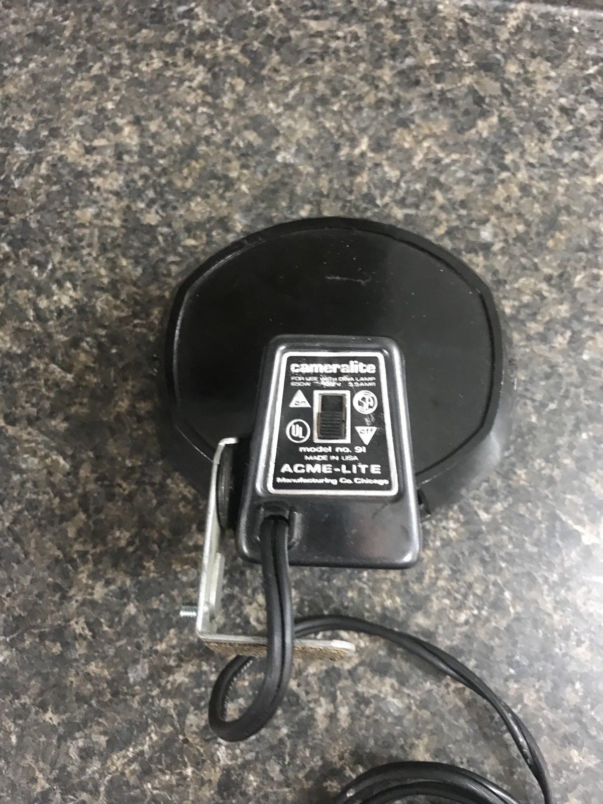 Vintage Acme-Lite Model 91 Cameralite 650 Watts 120 Volt WORKS