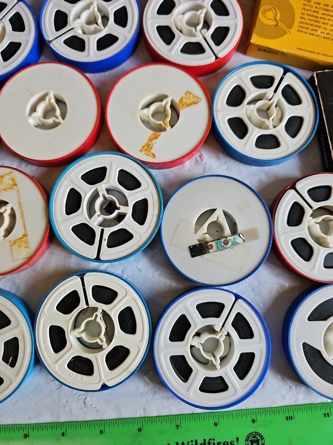 3″ Plastic Film Reels with Canister Containers 19 Qty BK
