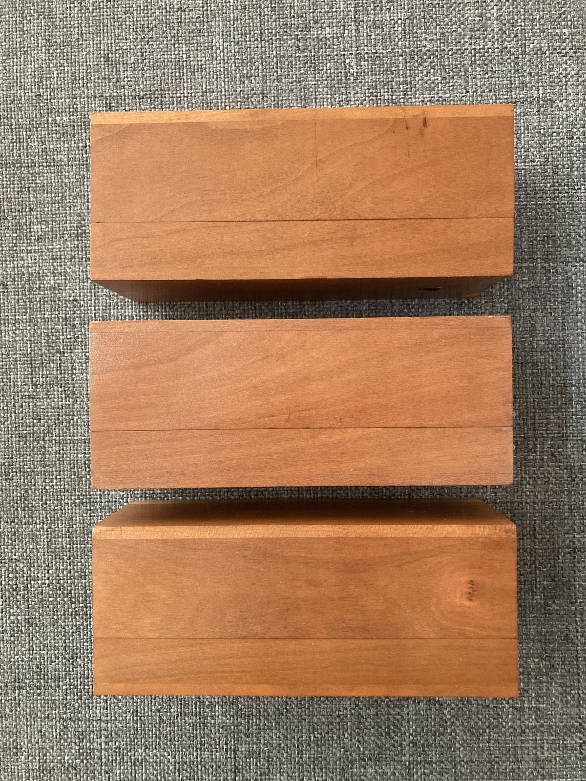 Vintage Eastman Kodak Kodaslide Sequence Files – cherry wood, lot of 3