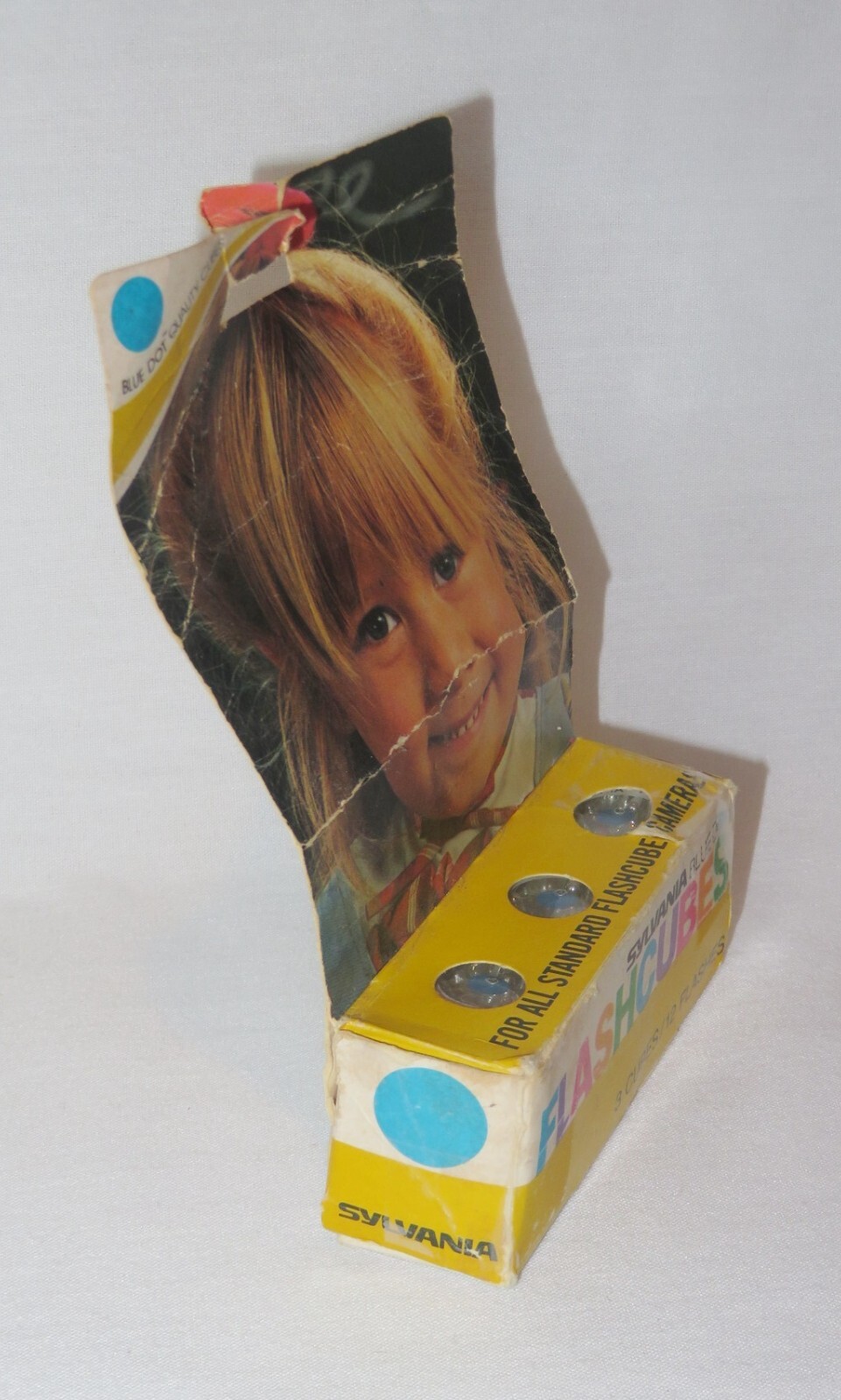 Sylvania Blue Dot Flash Cubes ~ 3 Pack 12 Flashes ~ NOS