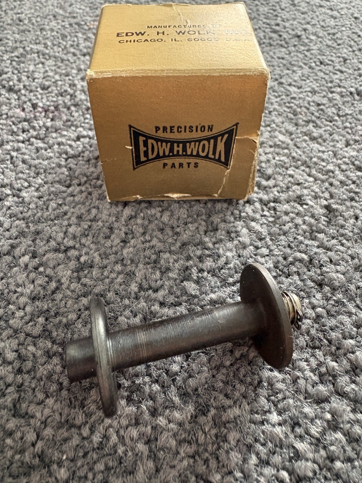 PRECISION EDW.H.WOLK PART – CIE-12 ROLLER ASSEMBLY -NEW