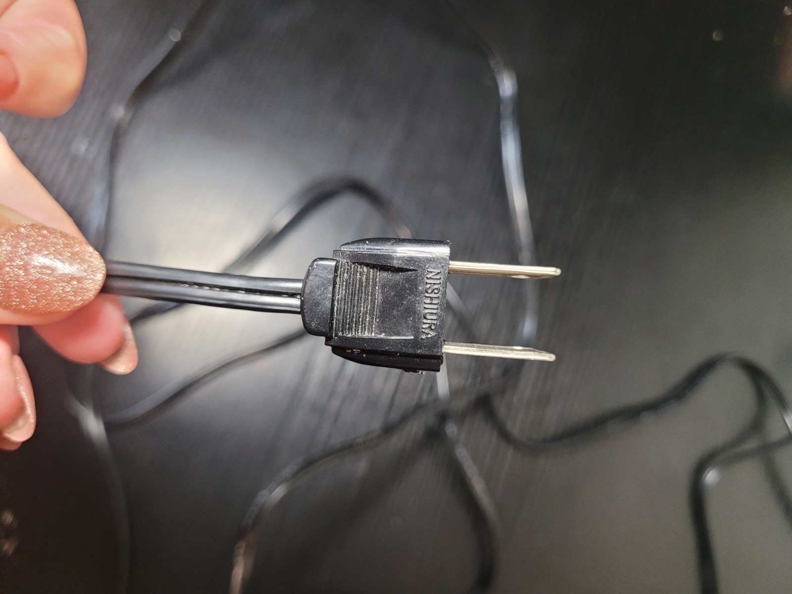 ⭐️⭐️⭐️⭐️⭐️ Vintage Nishiura GNP-102 Power Cord Cable from Sears 006 Camera Flash