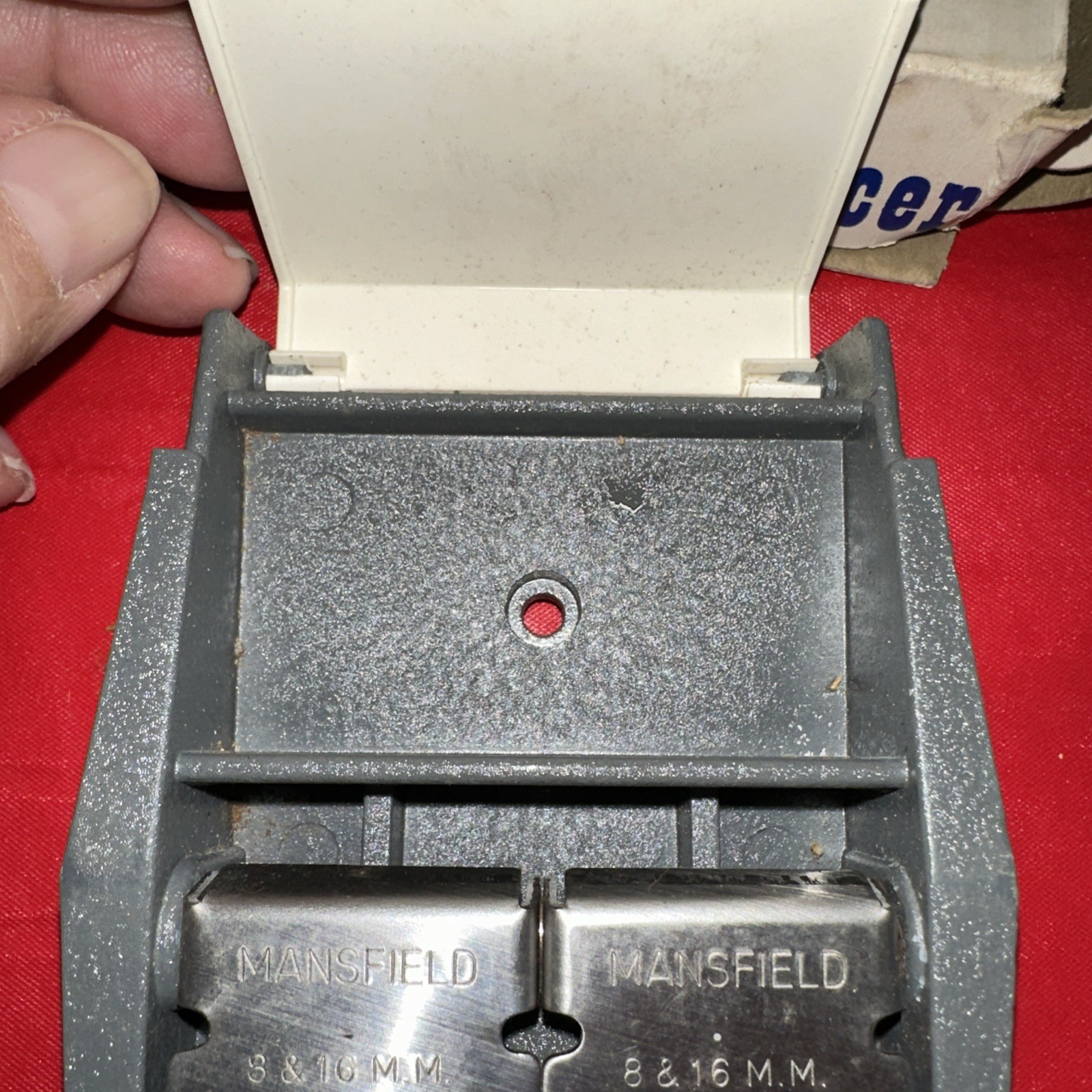 Vintage 8mm 16mm Movie Film Splicer Mansfield Chicago Illinois USA