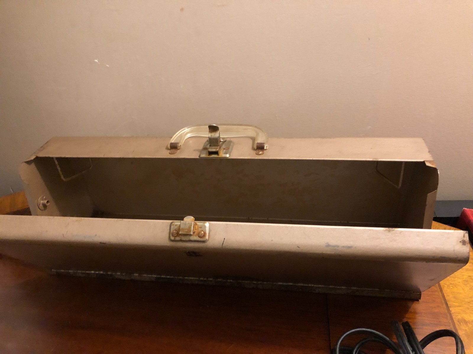 Vtg Harwood Chicago 4-Light Movie Bar Photography Floodlight w/ Metal Case WORKS