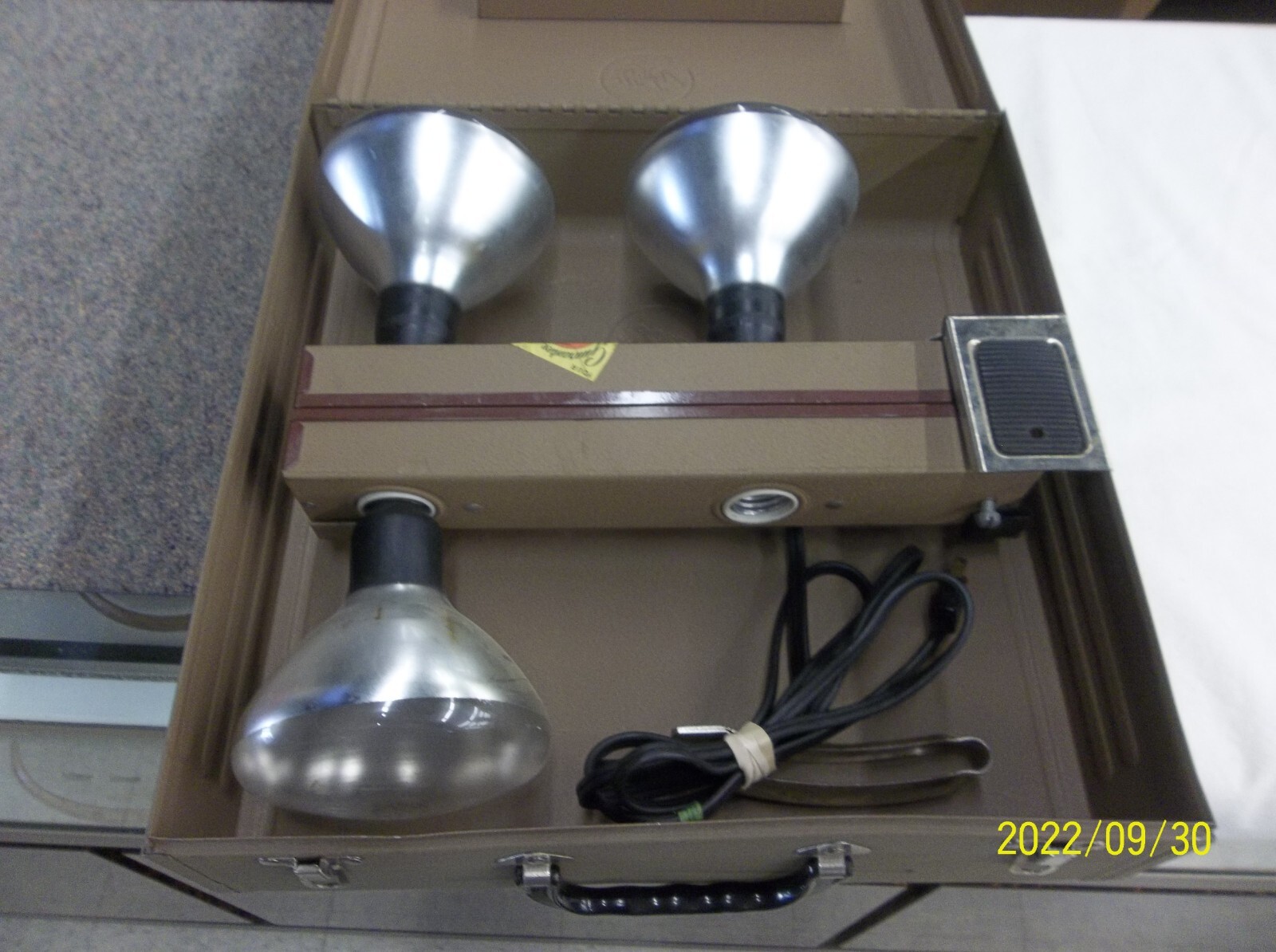 ACME MOV-E-LITE Vintage 4 Light Movie Film Stage Lighting with Case Model R4