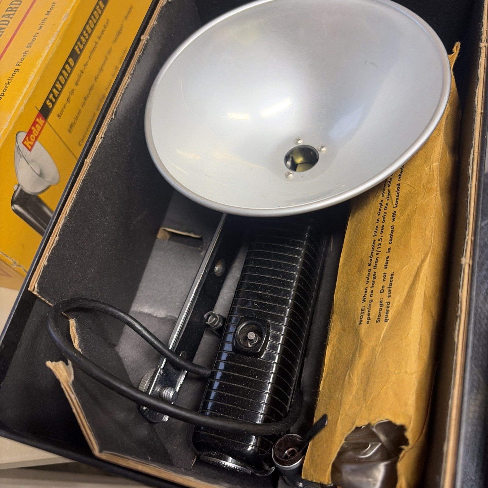 Kodak Standard Flash Holder with Original Box 1950 USA