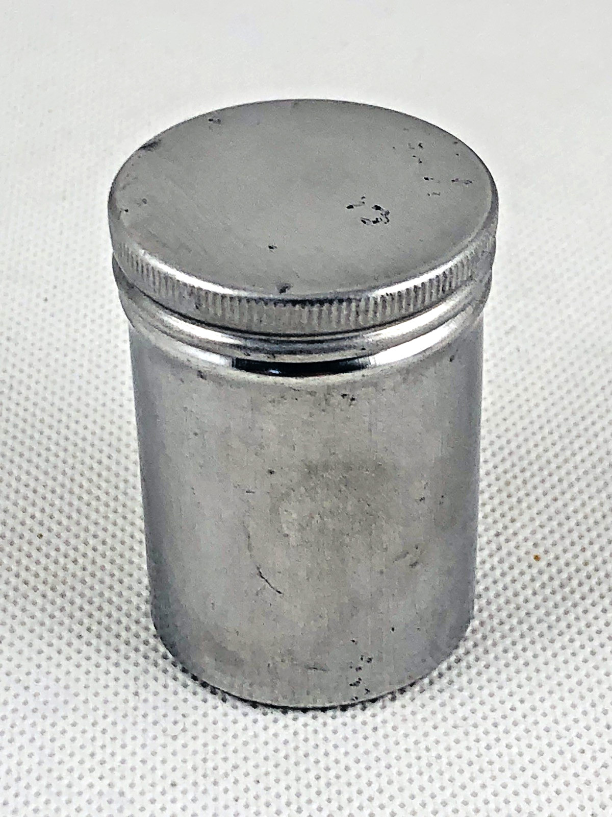 Vintage 35mm Adox and Ansco Aluminum Screw Top Film Canisters