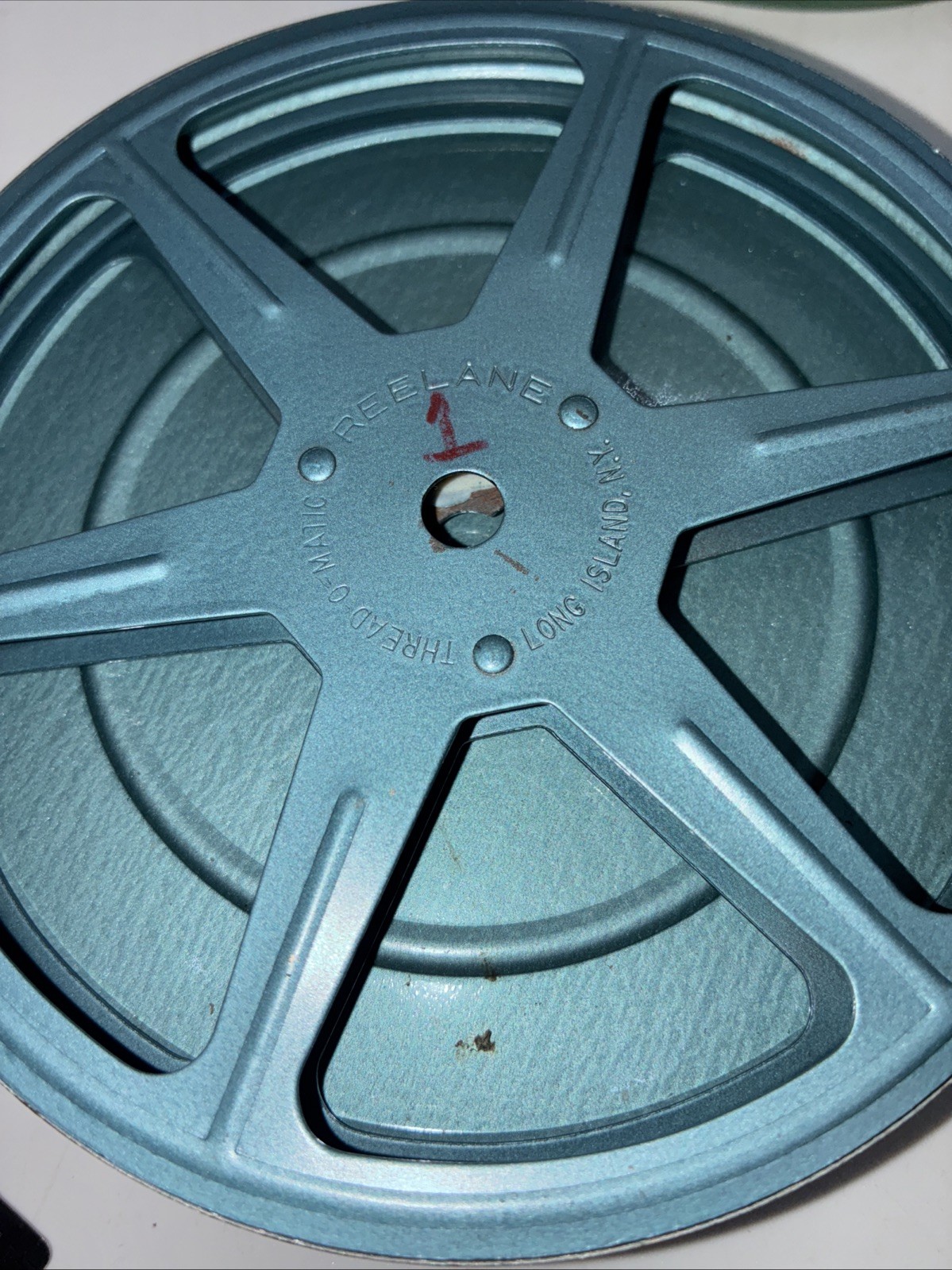 Lot of 3 Vintage 8mm Film Reels with Metal Canisters 5” Dia Modell’s Reelane