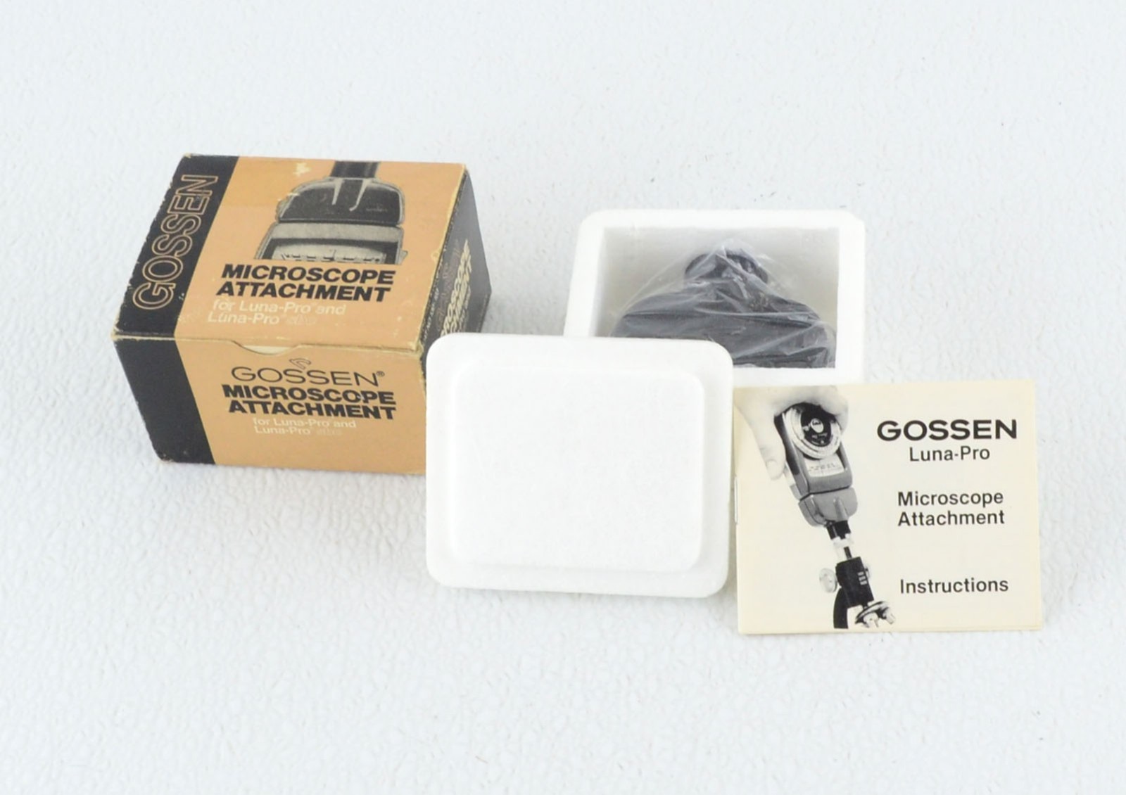 Gossen Microscope Attachment for Luna-Pro & Luna-Pro sbc Meters – NOS Boxed