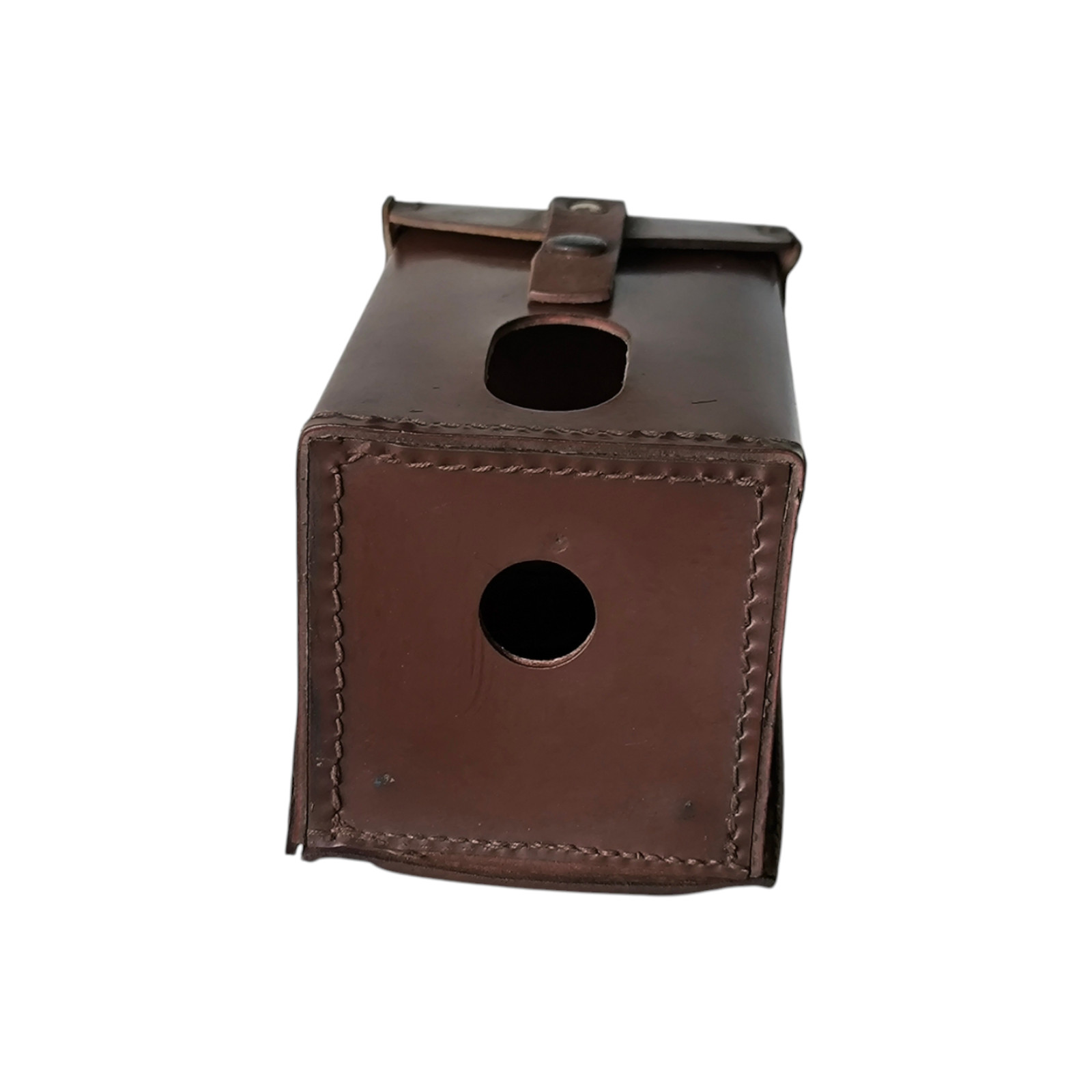 Very Rare!! Lubitel Photo Camera Original Genuine Leather Case, 1950s