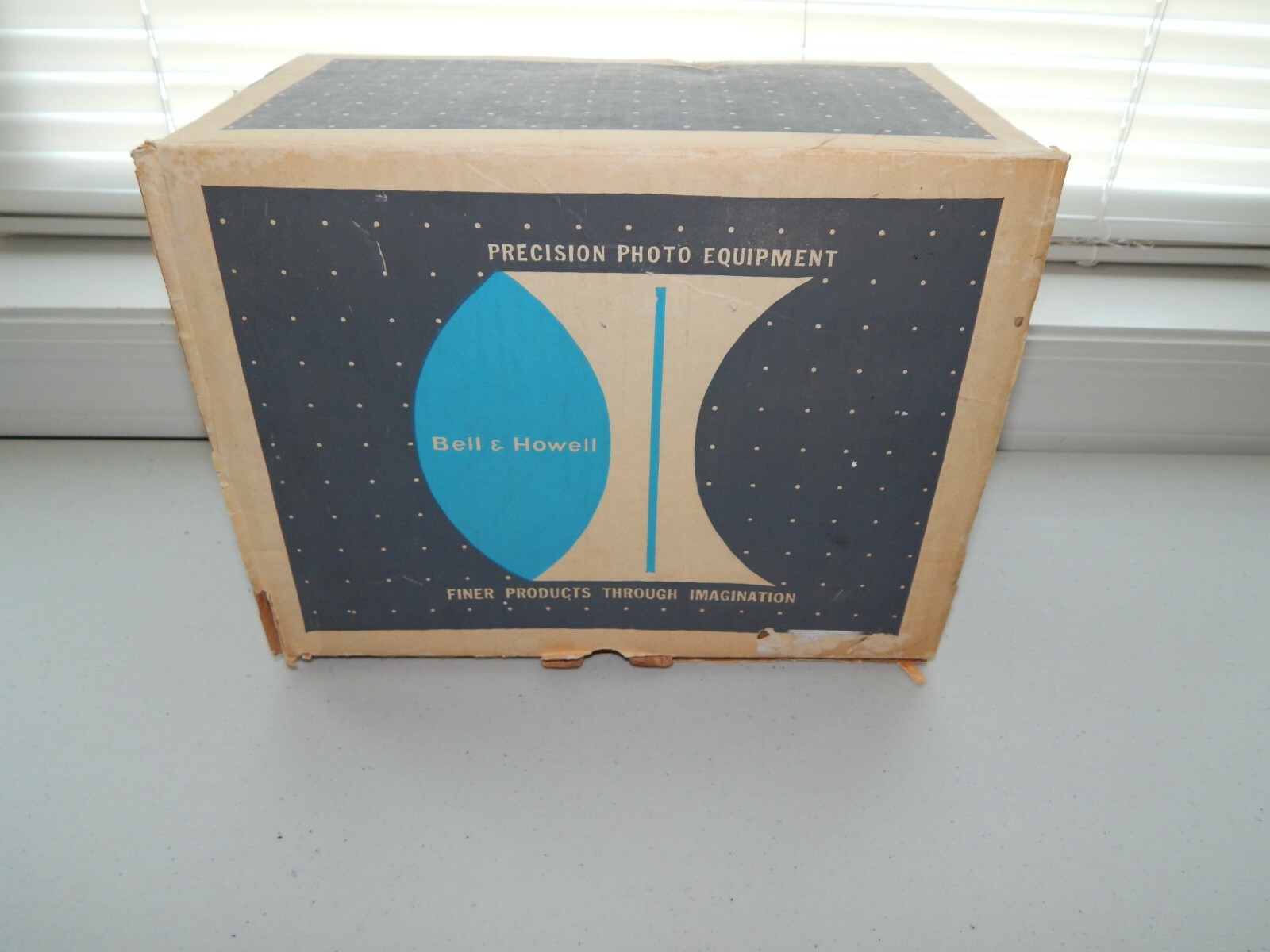 Vintage Bell & Howell Two Bulb Lighting Photo Equipment w/ Box Fully Functioning
