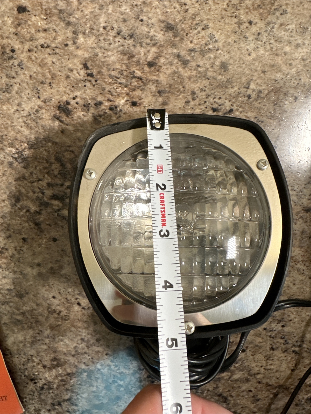 Vintage Sears Super 8 650 Watt Sealed Beam Movie Light Model 8846 w/ Box