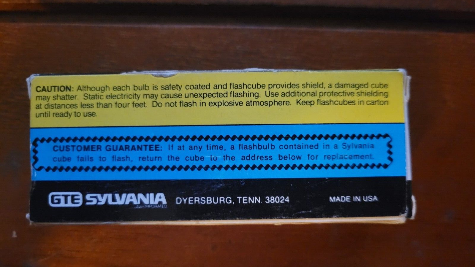 Vintage Sylvania Blue Dot Flashcubes New Old Stock