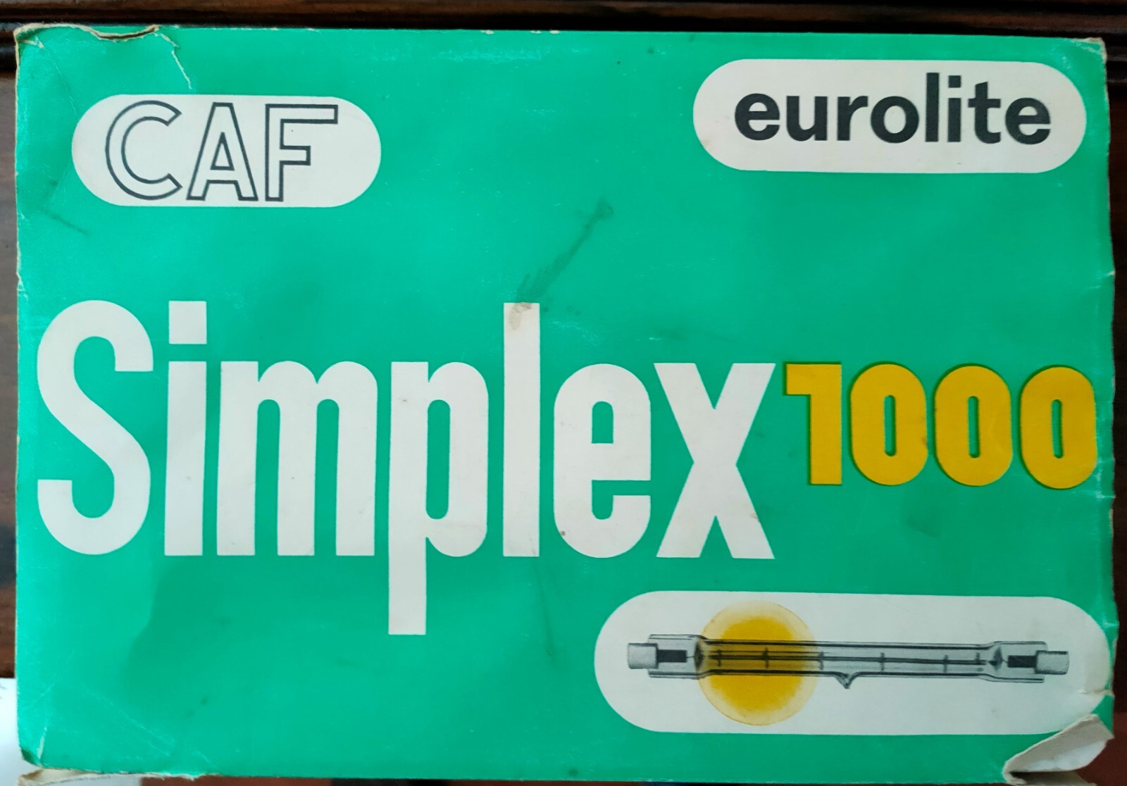 VINTAGE CAF EUROLITE SIMPLEX 1000 CAMERA/PHOTO HALOGEN LAMP