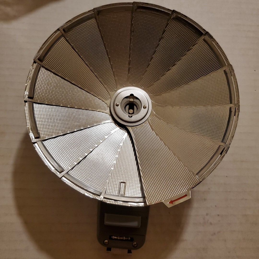 Accura Bouncemaster Camera Flash Circular With Snap Case Untested Vtg.