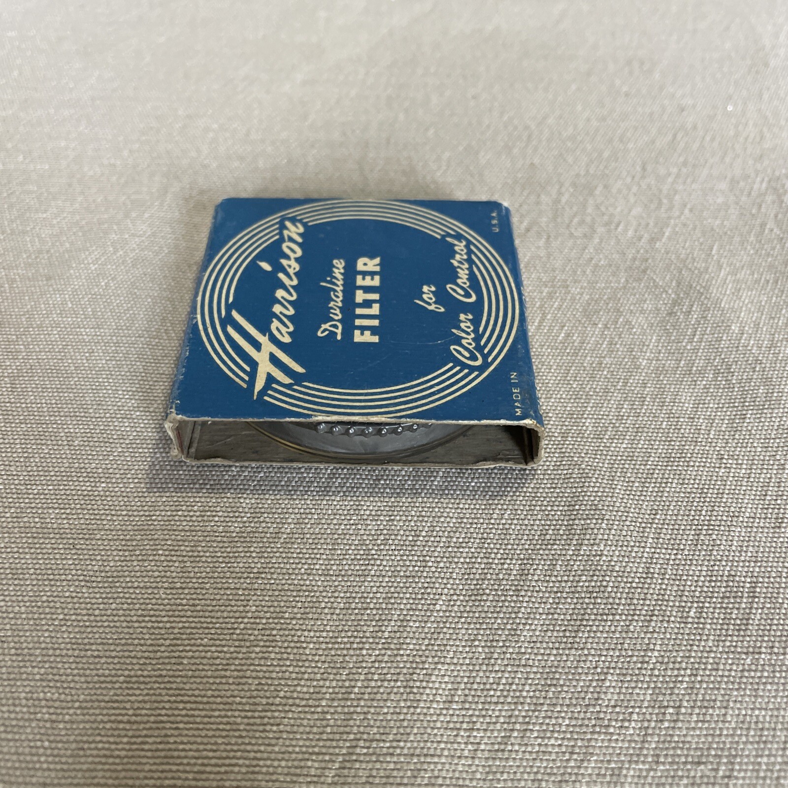 Harrison Duraline Camera Filter Size 1-1/2 Color B2 Vintage