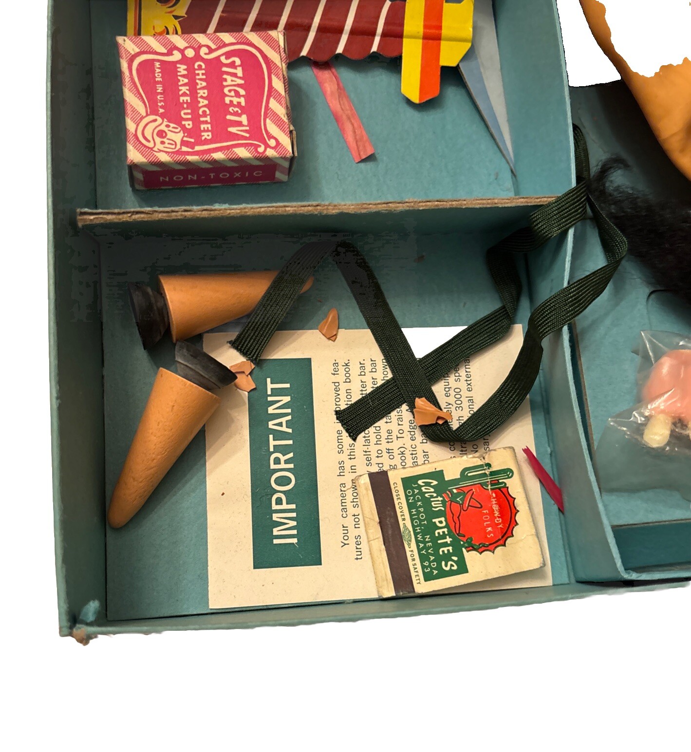 Vintage Polaroid Land Camera Cosmic Accessory Kit Set Bar-Zim 1958