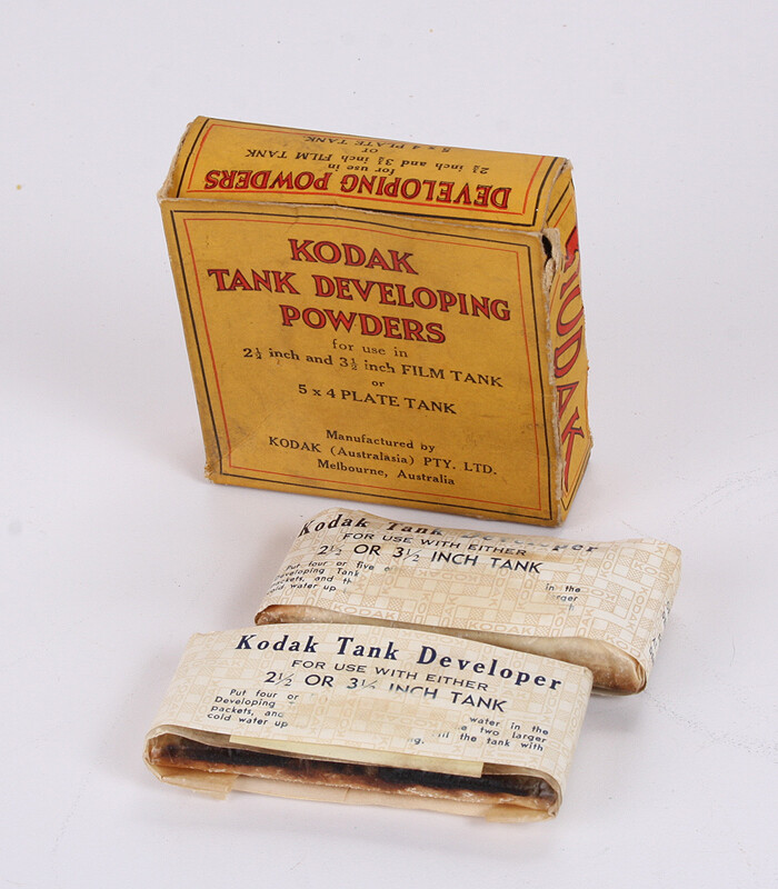 KODAK AUSTRALASIA TANK DEVELOPING POWDERS/cks/215235