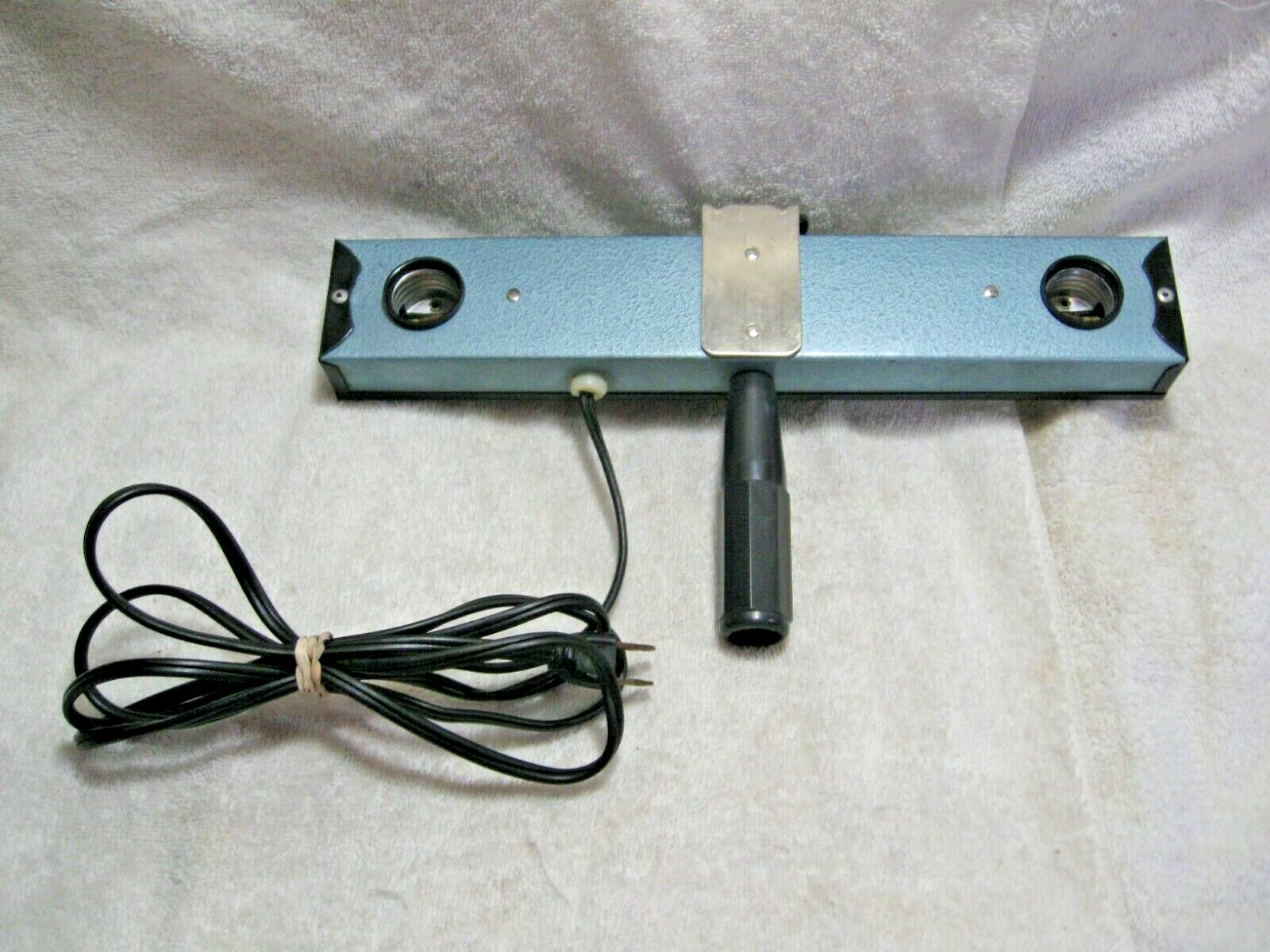 Vintage Collectible MOV-E-LITE 2 Bulb Fixture With Original Box-Camera-Photo-RV!