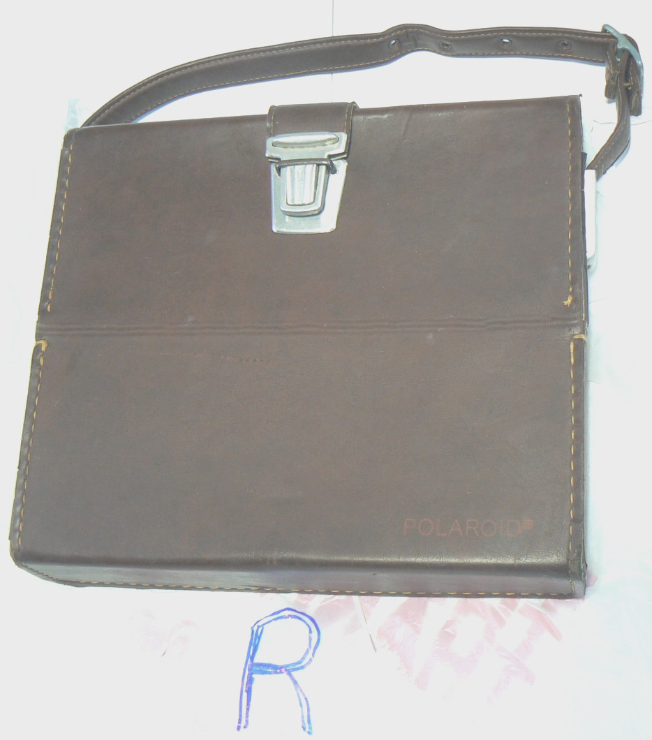 Polaroid Leather Compartment Case for Folding SX-70 Tan Camera & Accessories R