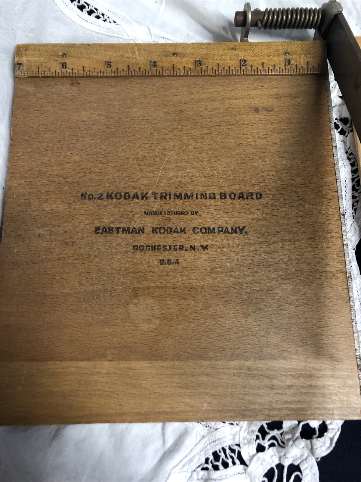 Vintage No. 2 Kodak Trimming Board Eastman Kodak Co. Rochester N.Y. USA
