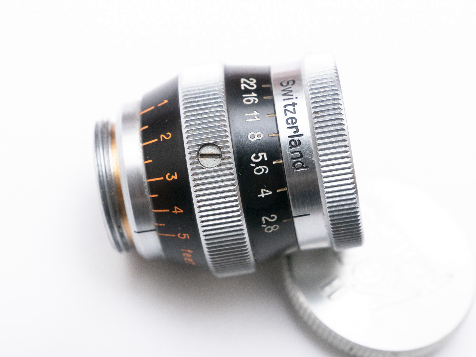 RELUBED Kern Paillard Yvar 12.5mm f/2.8 Fixed length lens D mount Bolex Uncommon