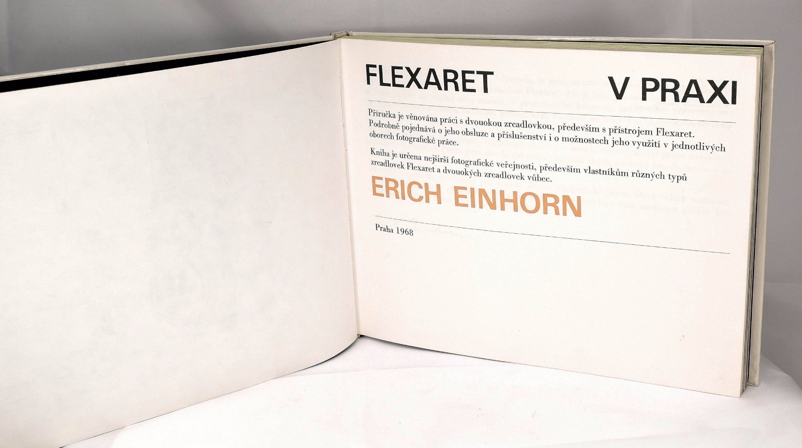 Flexaret in practice – Erich Einhorn Handbook Flexaret