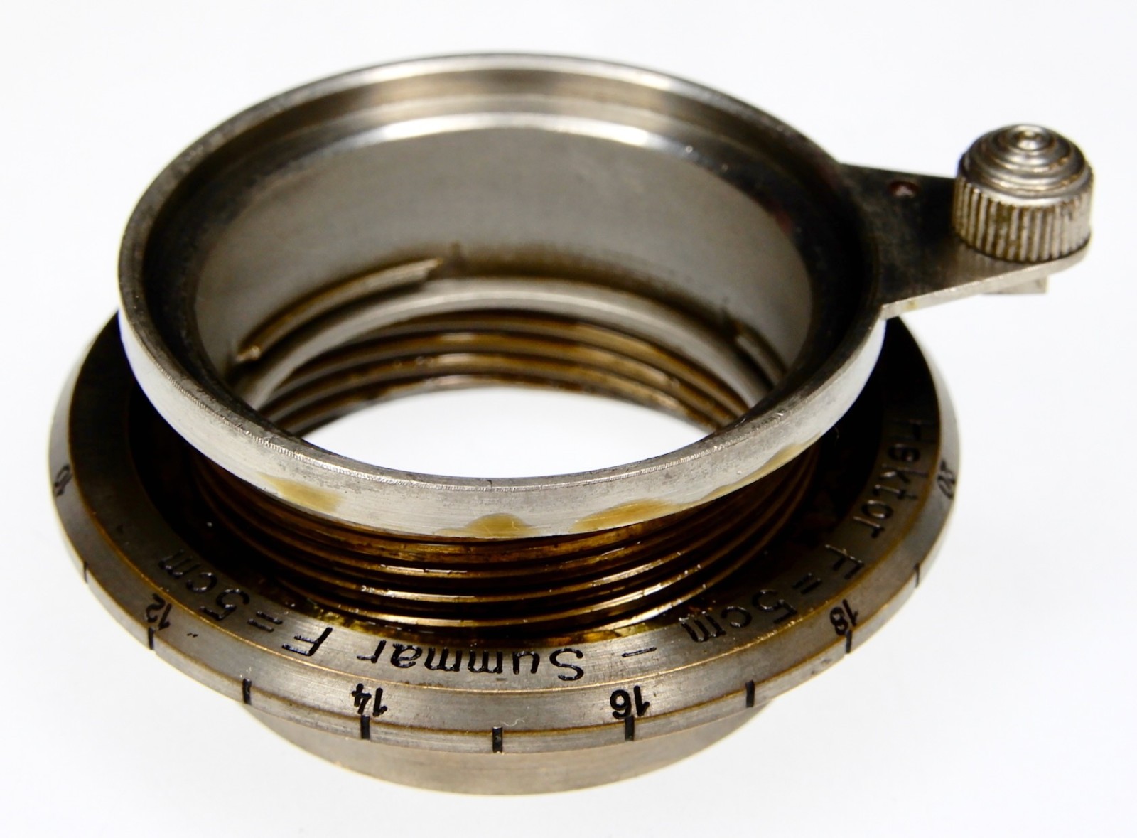 Leica ZWTOO-HESUM Nickel Focusing Helicoid for 5cm Hektor,Summar #2