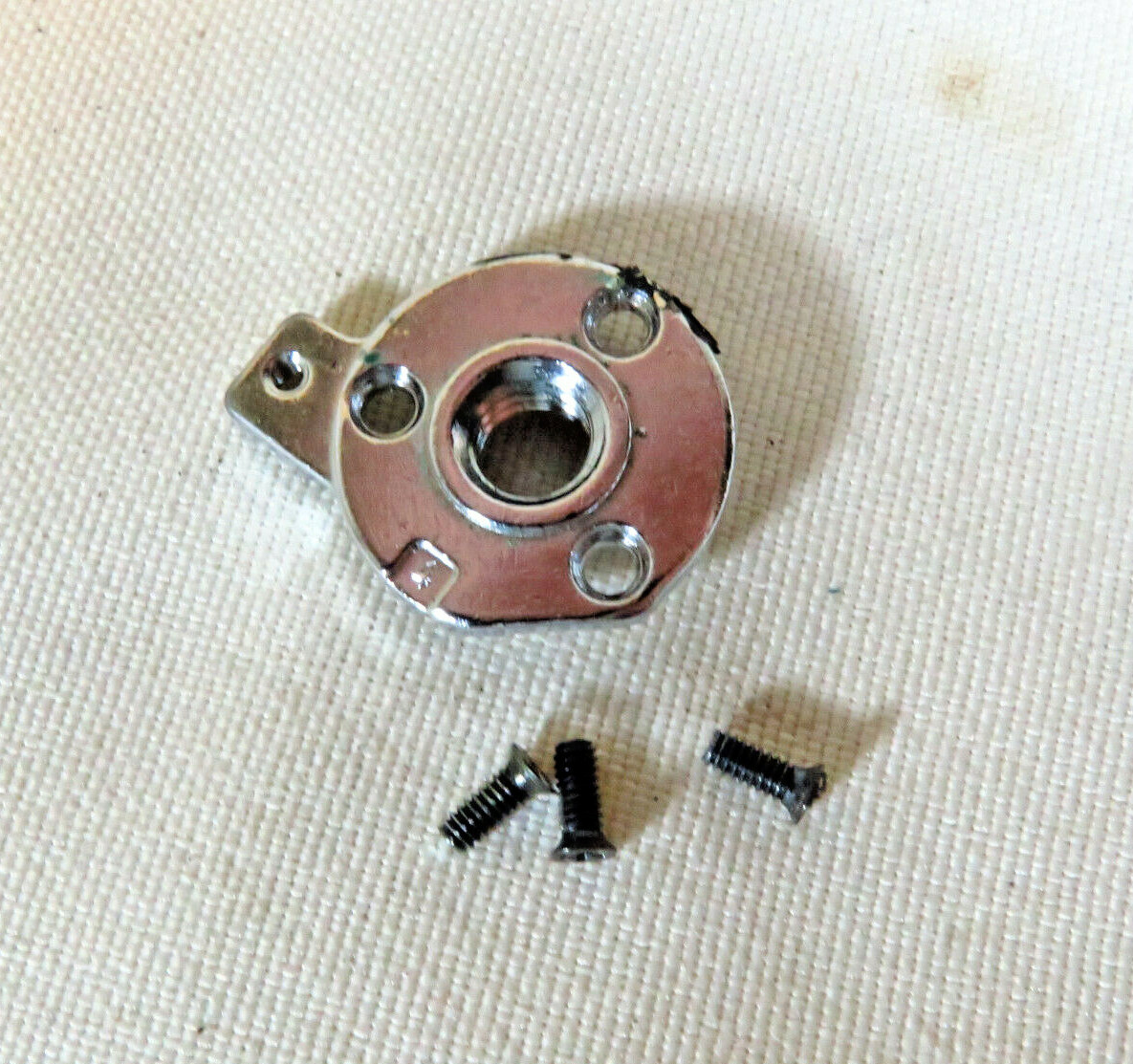 CANON AE-1 Program Tripod Mount w Screws Vintage SLR Film Camera Parts Japan