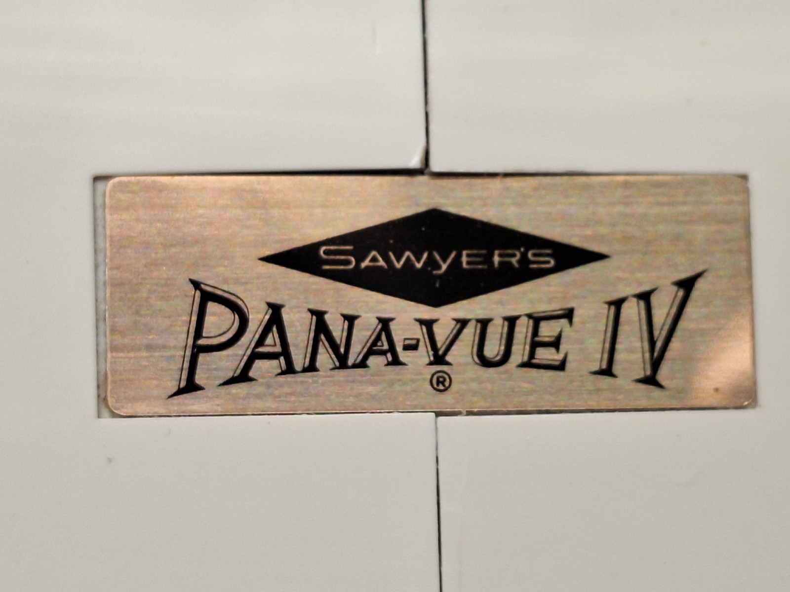 Vtg PANA-VUE 4 LIGHTED 35MM SLIDE VIEWER SAWYERS USA NOT COMPLETE
